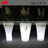 decoration cheap flower pots, decoration LED lighting planter flower pot