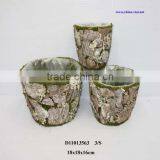 Nature Bark Plant Pot thumbnail-1