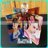 Wholesale Custom 4 Sided Crystal Acrylic Rotating Picture Frame thumbnail-1