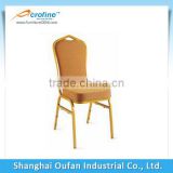 Acrofine metal dining chair banquet chairs with comfortable feeling