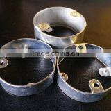 Gold Galvanized Electrical Male or Female Brass Bush (short) With Lock Nut thumbnail-3