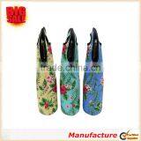 Neoprene Totes and Carriers For Wine Champagne Bottles Printing Tote Bag thumbnail-4