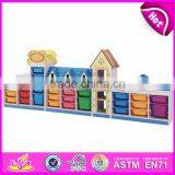 New Style Preschool Storage Shelf Wooden Kids Indoor Playhouse W08C187-S thumbnail-3