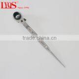 Nickeled Scaffold Spanner Ratchet 19/21mm Scaffolding Wrench Podger End thumbnail-1