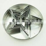 47023 6pcs Five Star Shape Stainless Steel Cookie Cutter Set thumbnail-5