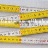 high quality brich wood ruler yellow and white coloer