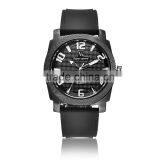 Classic Style Simple Face Contracted Watch Creative Quartz Leather Men's Business Wristwatch thumbnail-3