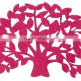 Non-woven Tree Cup Mat Felt Coasters for Home Decoration thumbnail-3