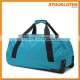 Hot Sale Tri-Color Athletic Sport Duffle Bag Travel Bag Stock