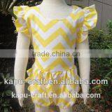 Hot Sales Chevron Rompers for Little Baby Clothes thumbnail-3