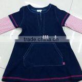 Girl's New Design Cute Fashion Dress Lots of Goods China thumbnail-1