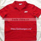 Ladies' V-neck Polo Shirt, Short Sleeve CVC 65/35 thumbnail-1