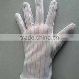 ESD Dotting White PVC Gloves thumbnail-1