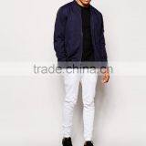 Mens Pure White Custom China Factory Drawstring Jogging Pants thumbnail-2