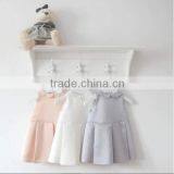 Wholesale Handmade Girl Party Dress Children Frocks Stripe Designs Ruffle Sleeve Baby Girls Clothing thumbnail-2