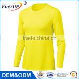 Custom Logo Cotton Women Long Sleeve t Shirt Price Premium Womens Blank t Shirts Wholesale thumbnail-2