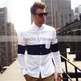 Contrast Print Satin Cotton Men Shirt,casual Print Shirt Men thumbnail-1