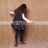 High End Baby Gril Dress Children Frocks Designs Girl Child Polk Dot Dress Wholesale thumbnail-6