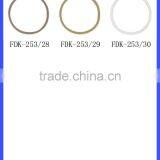 Wholesale Plain Colorful Girl Accessories Fabric Elastic Hair Ties Rope thumbnail-4