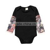 S17526A Autumn 2017 Cotton Children Long Sleeve Cute Baby Boys Tattoo Jumpsuits thumbnail-2