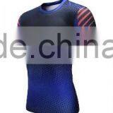 OEM Factory Slim Fit Workout Clothes Gym Wear Men Dry Fit T Shirt thumbnail-5