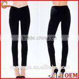 High Quality Criss-cross Waist Pants Fitted Night Out Skinny Pants thumbnail-1