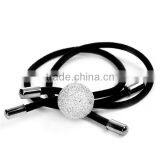 Wholesale Ball White Decorative Plastic Hair Ties For Kids thumbnail-1