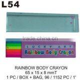 L54 RAINBOW BODY CRAYON thumbnail-1