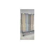White Large Flooring Display Racks With 4 Castors for Laminate Floor Stores for Exhibit thumbnail-1