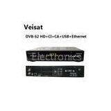 100Mbit HD Digital Satellite Receiver DVB-S2 8000CI With PVR Store on USB External Disk thumbnail-1