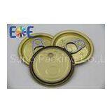 Tinplate Easy Open Recycling Can Lids For Canned Tuna Fish , Aluminium