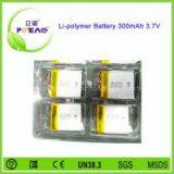 Ultrathin Lipo Battery 3.7V 300mAh 283436 thumbnail-2