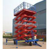 300~500kg Load Four Wheel Mobile Elevating Platform thumbnail-2