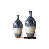 Ceramic Inlaid Vase thumbnail-1