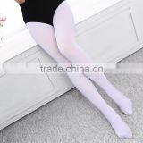 Flexible ballet tights full footed dance tights kids stockings pantyhose tights