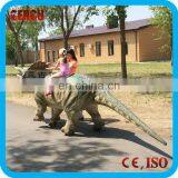 Theme Park Remote Control Walking Robot Dinosaur Ride for Sale thumbnail-3