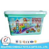 Funny Diy Blocks Toys Plastic Magnetic Building