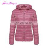 Hot Sale Women's Lightweight Outwear Keepwarm Jacket Duck Down Coat thumbnail-2