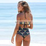 Sublimation Print Bikini Full Coverage Plus Size Swimwear Reversible One Piece Swimsuit thumbnail-3