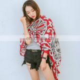 2017 new printed scarf summer scarf and spring cotton scarf