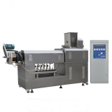 Twin Screw Extruder Rings / Flowers / Balls Corn Puff Extruder Machine Customize