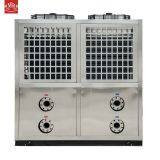 Freestanding Stainless Steel Air Energy Heat Pump Unit 105kw for Commercial thumbnail-4