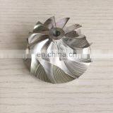 CT26 42.90/58.00mm 10+0 Blades High Performance Turbo Aluminum 2618/milling/billet Compressor Wheel thumbnail-2