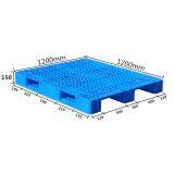 Grid Single Face Four Way 3 Skids Plastic Pallet for Warehouse thumbnail-4