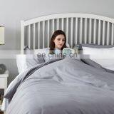 Luxury 3 Piece 200TC Grey Pillow Sham Super King Quilt Bedding Set Bed Sheets Duvet Cover thumbnail-3