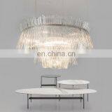 Modern Fashion Simple Luxury K9 Clear Crystal Ceiling Lighting Chandelier