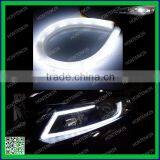 30cm Multi Car Style Usage Dual White-amber Switchback Headlight Strip DRL Daytime Light
