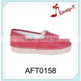 Breathable and Comfortable WOMEN CASUAL SHOES With LINEN SOLE thumbnail-1
