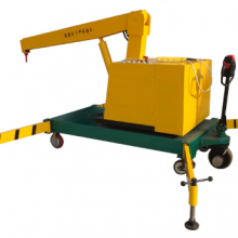 Warehouse Workshop Floor Mounted Electric Floor Crane With CE thumbnail-3