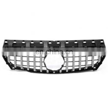 CLA W117 Sports grille grill GT R style ABS Chrome CLA180 CLA200 C250 CLA45 look Front Bumper Grill 2013-2016